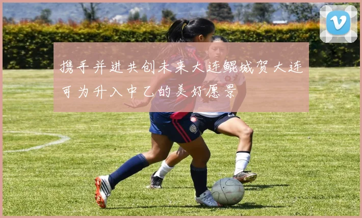 携手并进共创未来大连鲲城贺大连可为升入中乙的美好愿景